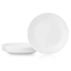 Winter Frost White 10.25 Dinner Plates, 8-pack