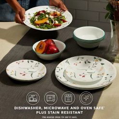 Alternative view of Wildflower Scatter 32-piece Dinnerware Set, Service for 8