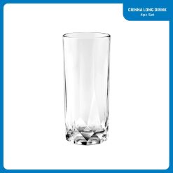 Alternative view of Cienna Long Drink Glasses (4-Pieces), 14.5-ounce, dishwasher Safe
