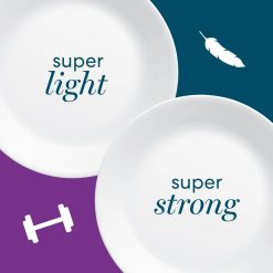 Alternative view of Winter Frost White 50-piece Dinnerware Set, Service for 8, EXCLUSIVE