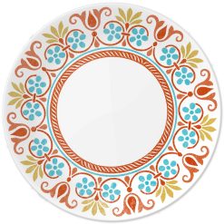 Global Collection Terracotta Dreams 10.25?? Dinner Plates, 4-pack