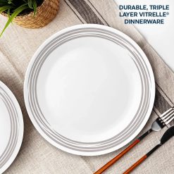 Alternative view of Brushed Silver 8.5 Salad Plate