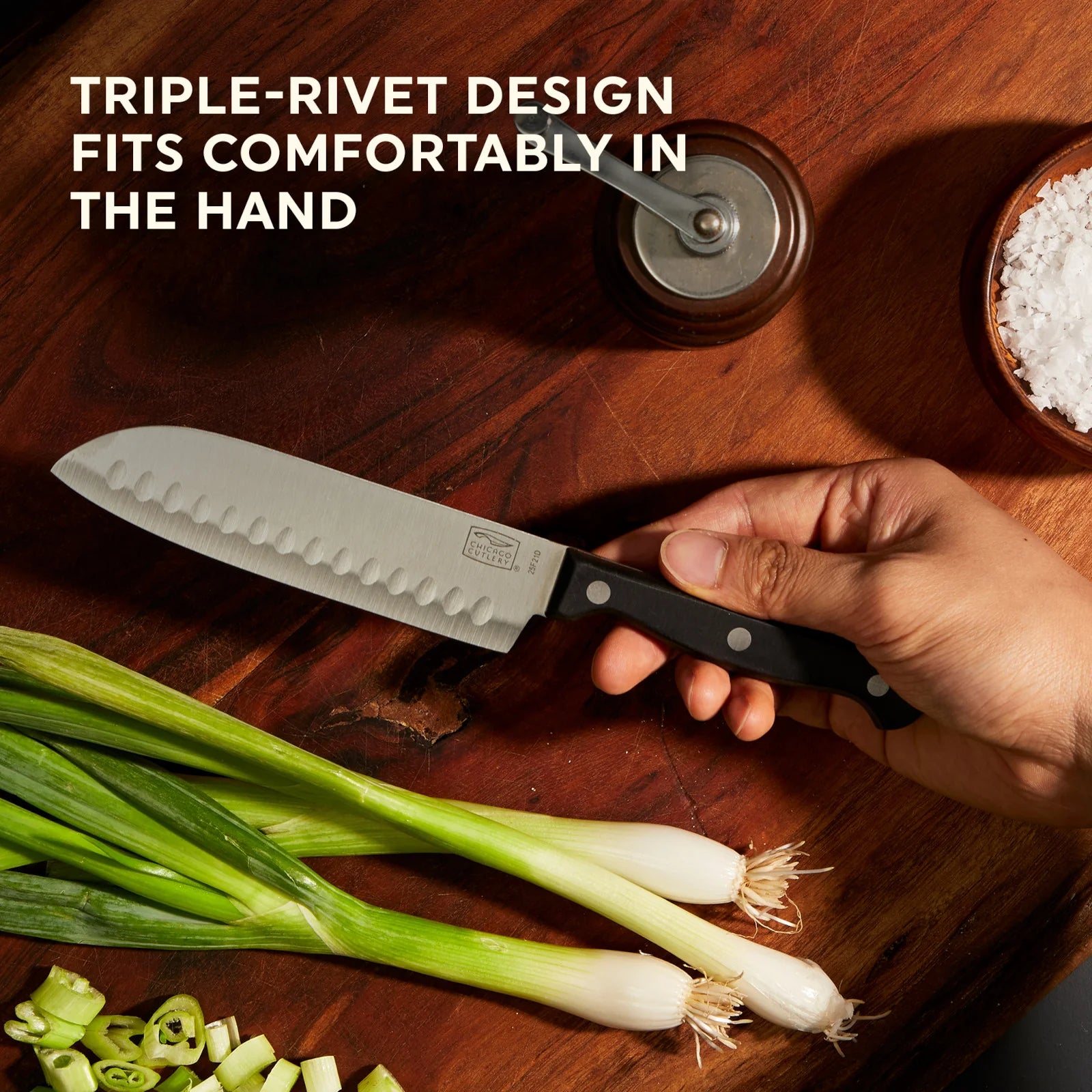 Essentials 2-piece Santoku / Partoku Knife Set - Image 5