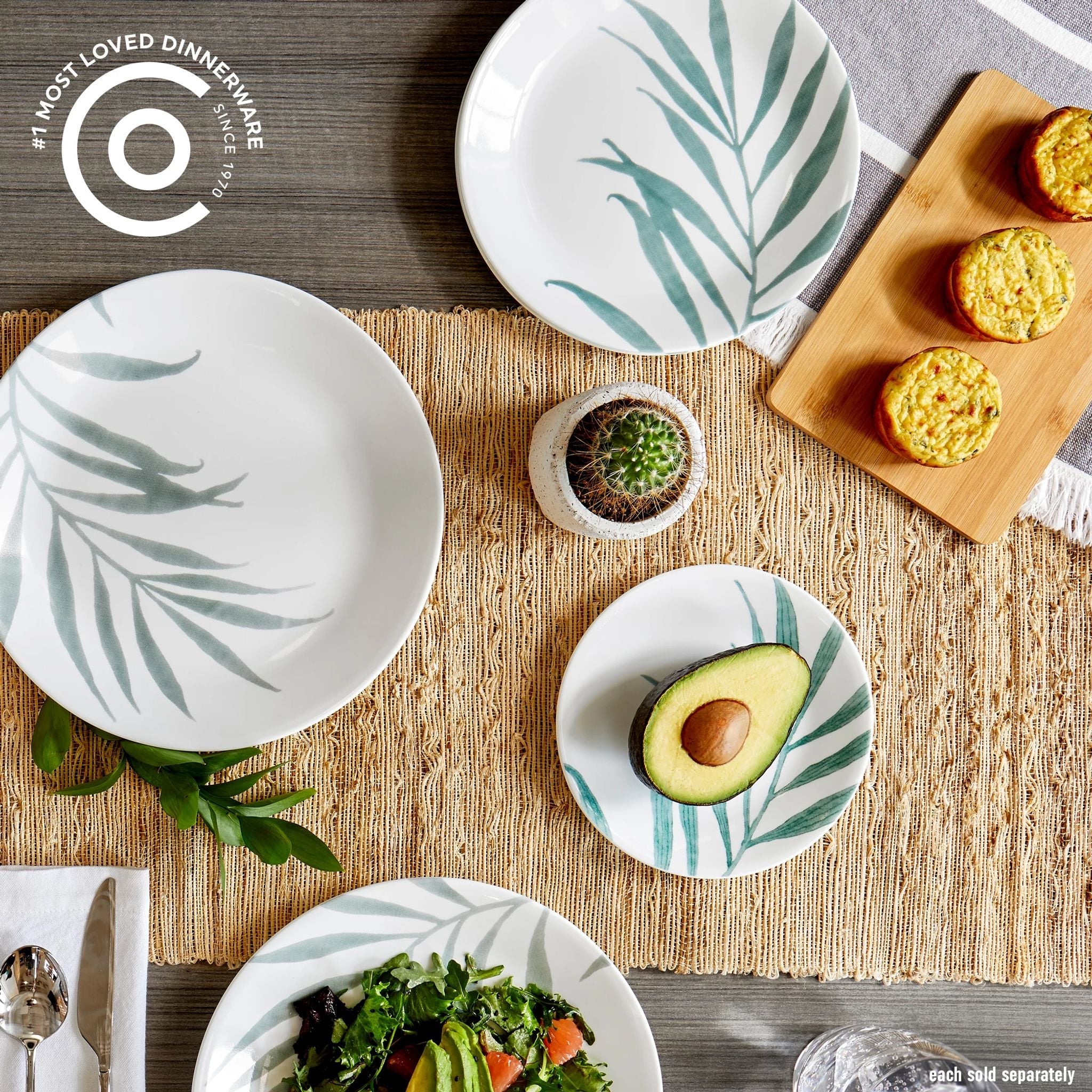 Solar Print 8.5 Salad Plate, EXCLUSIVE - Image 3