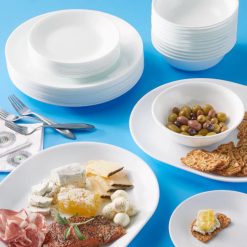 Alternative view of Winter Frost White 38-piece Dinnerware Set, Service for 12