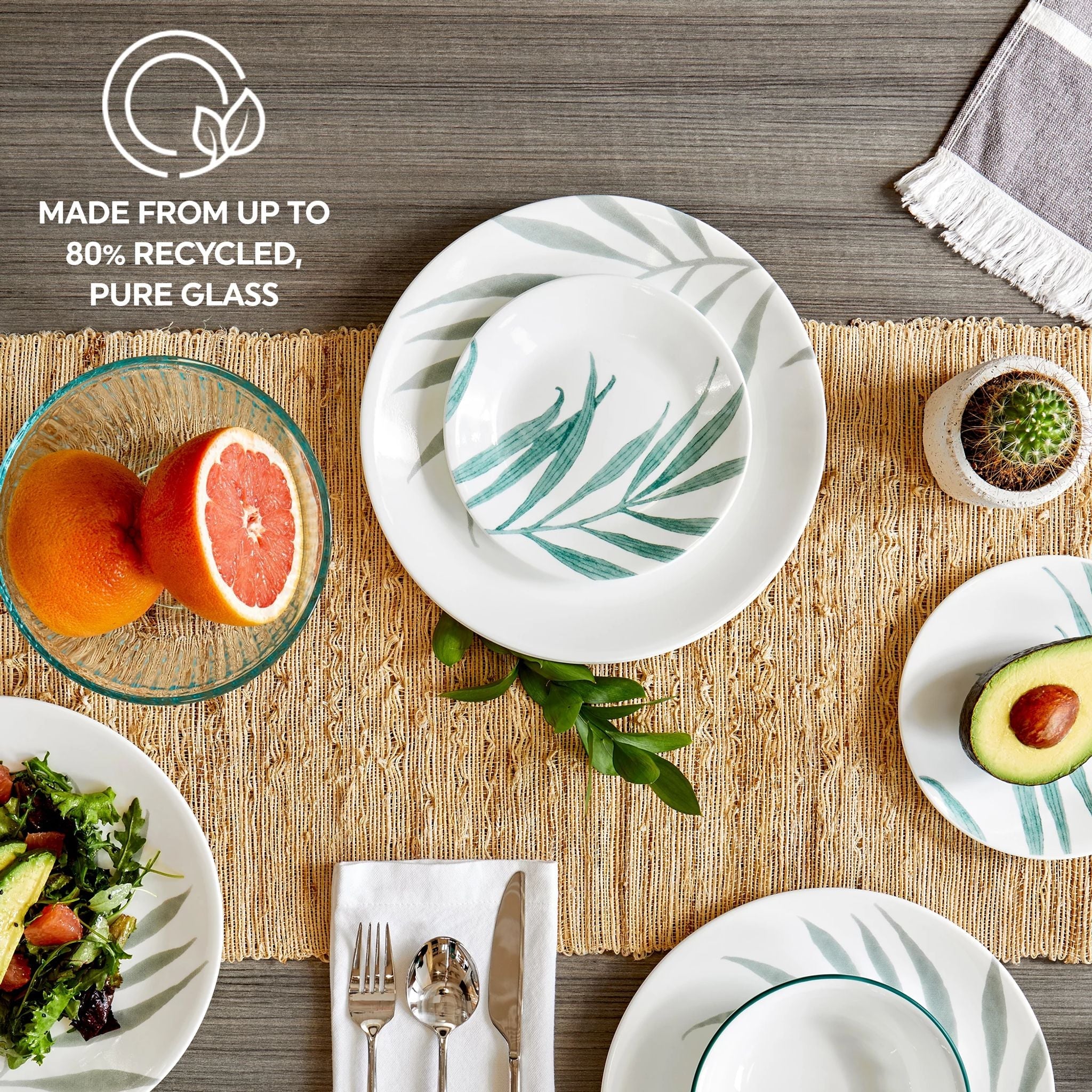 Solar Print 18-piece Dinnerware Set, Service for 6, EXCLUSIVE - Image 5