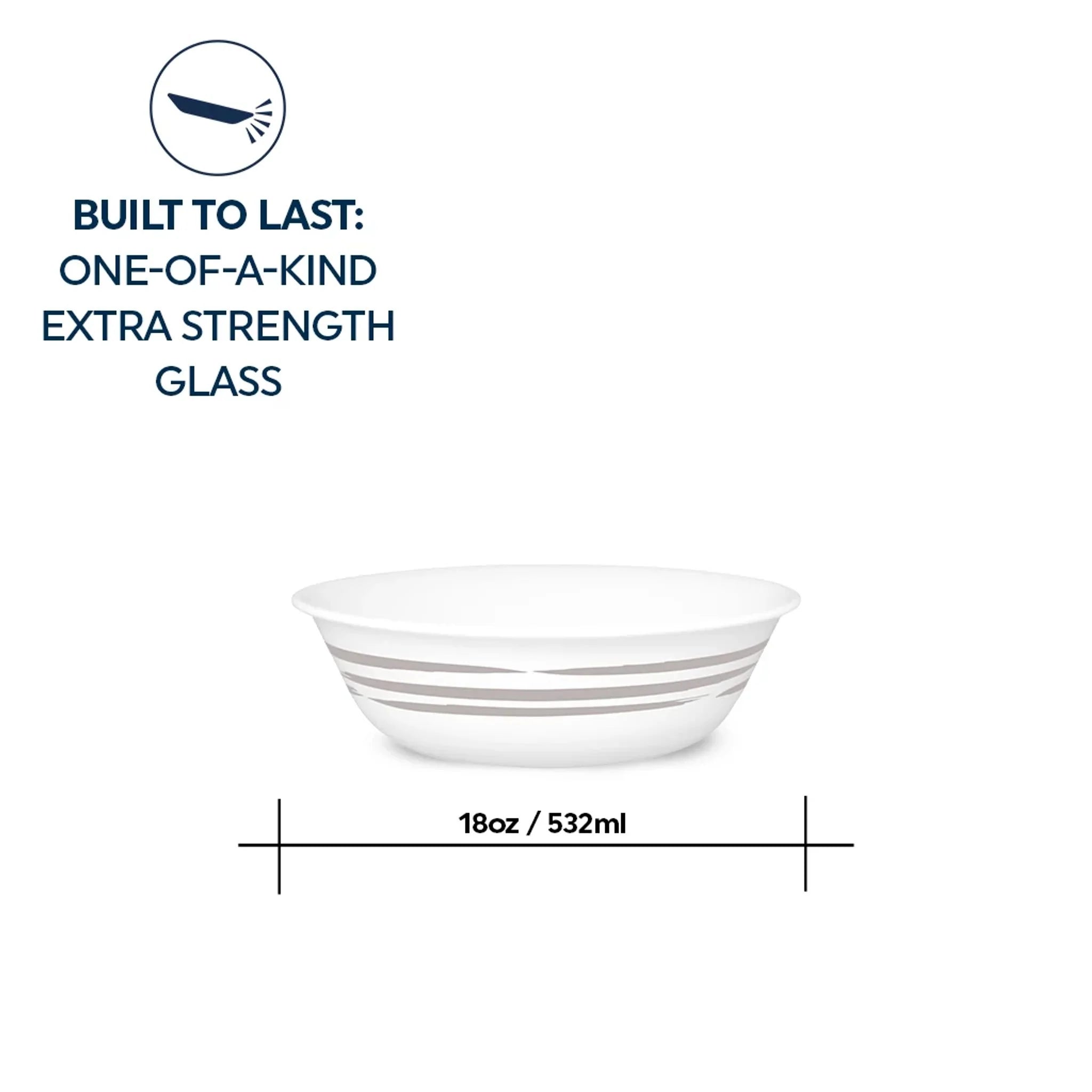 Brushed Silver 18-ounce Cereal Bowl - Image 6