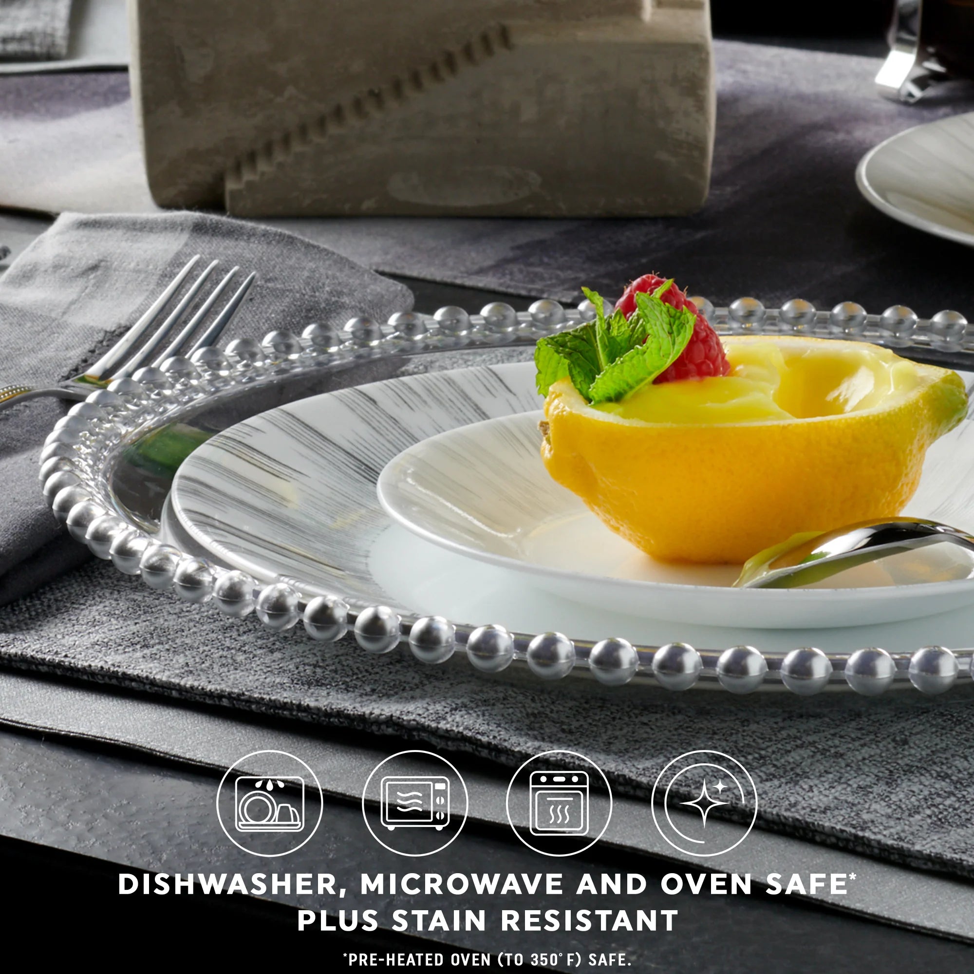 Arica 12-piece Dinnerware Set, Service for 4 - Image 5