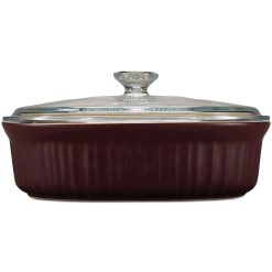 French Colors 2.5-quart Oval Baking Dish, Cabernet