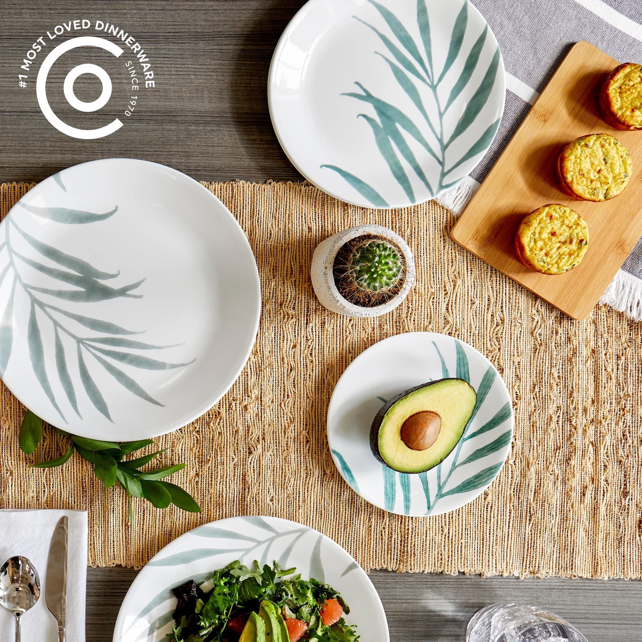 Solar Print 18-piece Dinnerware Set, Service for 6, EXCLUSIVE - Image 3