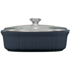 French Colors 2.5-quart Oval Baking Dish, Navy
