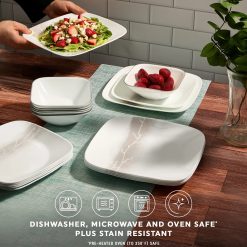 Alternative view of Wandering Groves 12-piece Dinnerware Set, Service for 4
