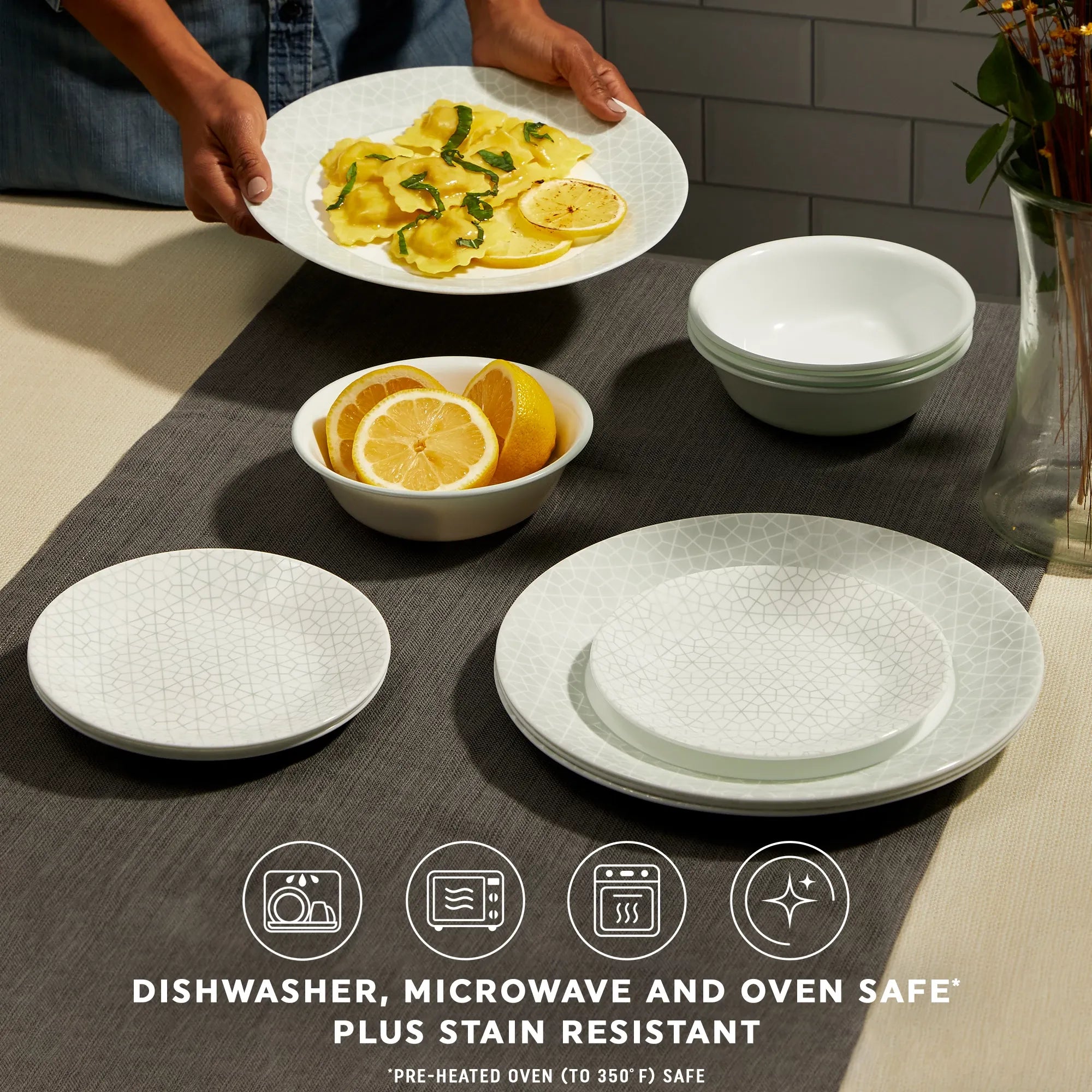 Knox 18-piece Dinnerware Set, Service for 6 - Image 5