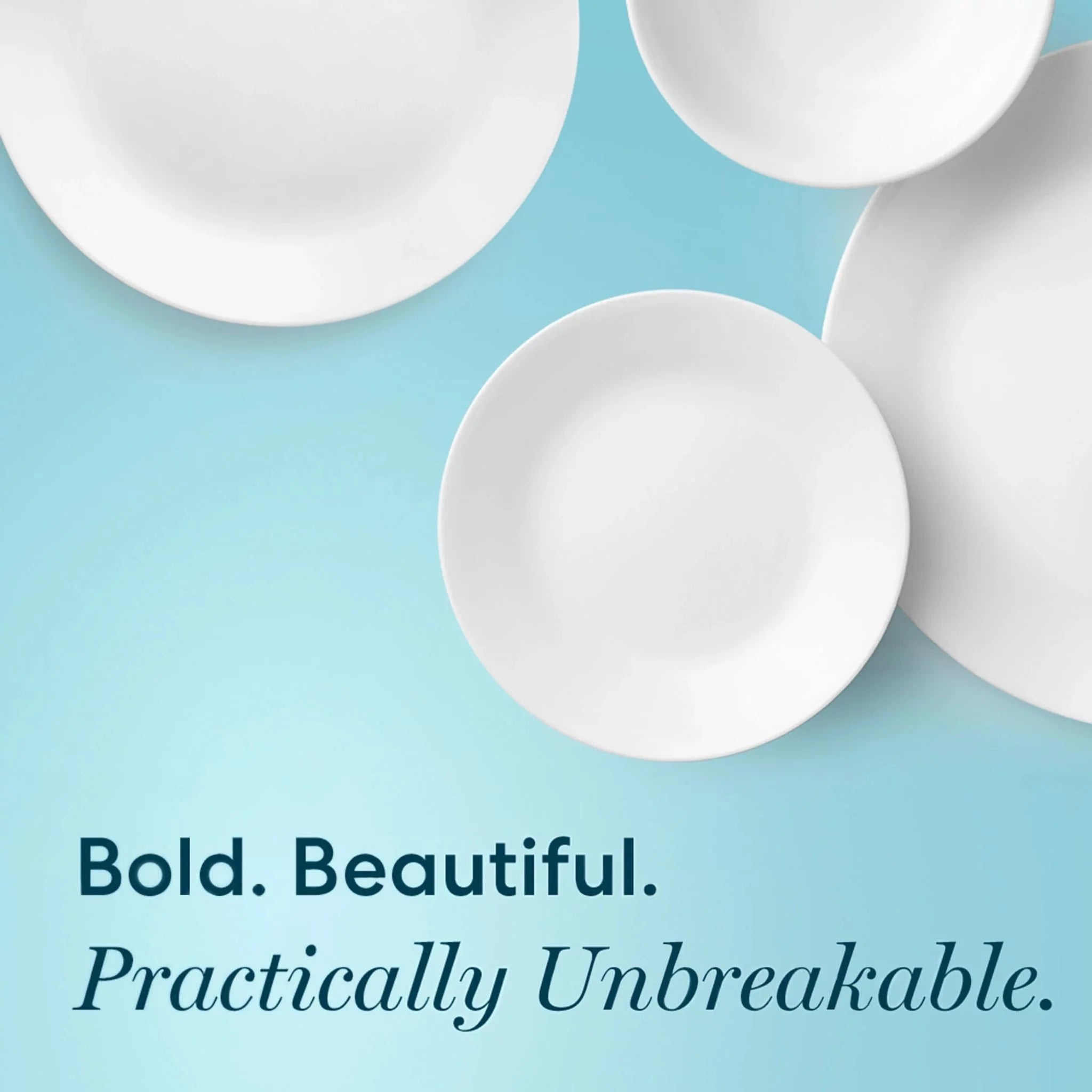 Winter Frost White 38-piece Dinnerware Set, Service for 12 - Image 5