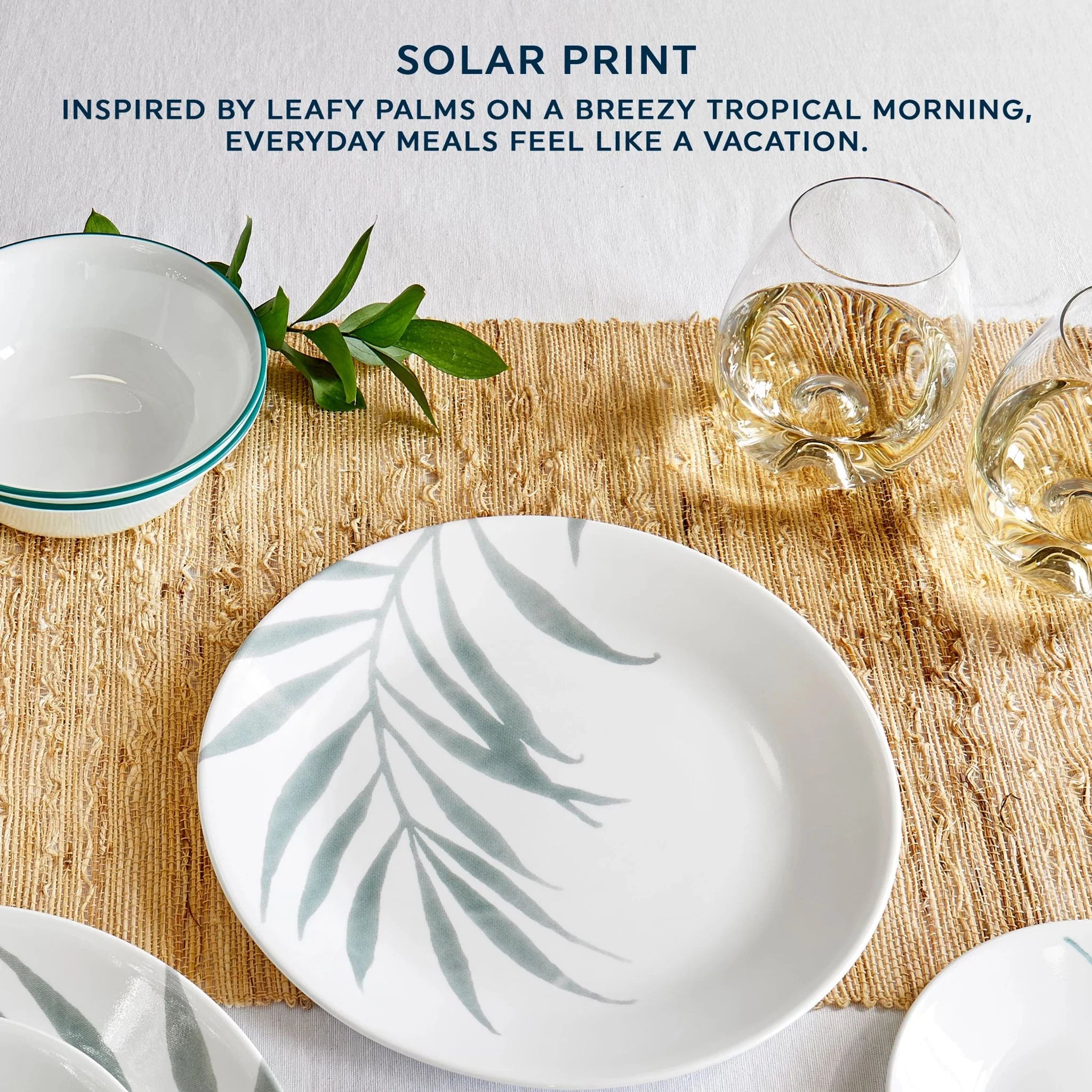 Solar Print 18-piece Dinnerware Set, Service for 6, EXCLUSIVE - Image 6