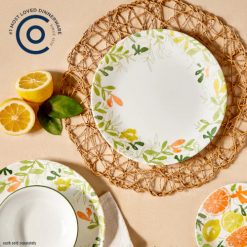 Alternative view of Contemporary Fruit 10.5 Dinner Plate- 4 Pack