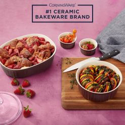 Alternative view of French Colors 12-piece Bakeware Set, Cabernet