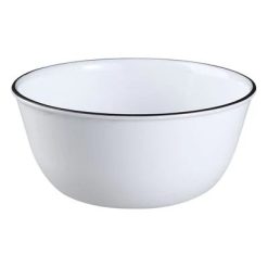 Classic Caf?? Black 28-ounce Large Soup Bowl
