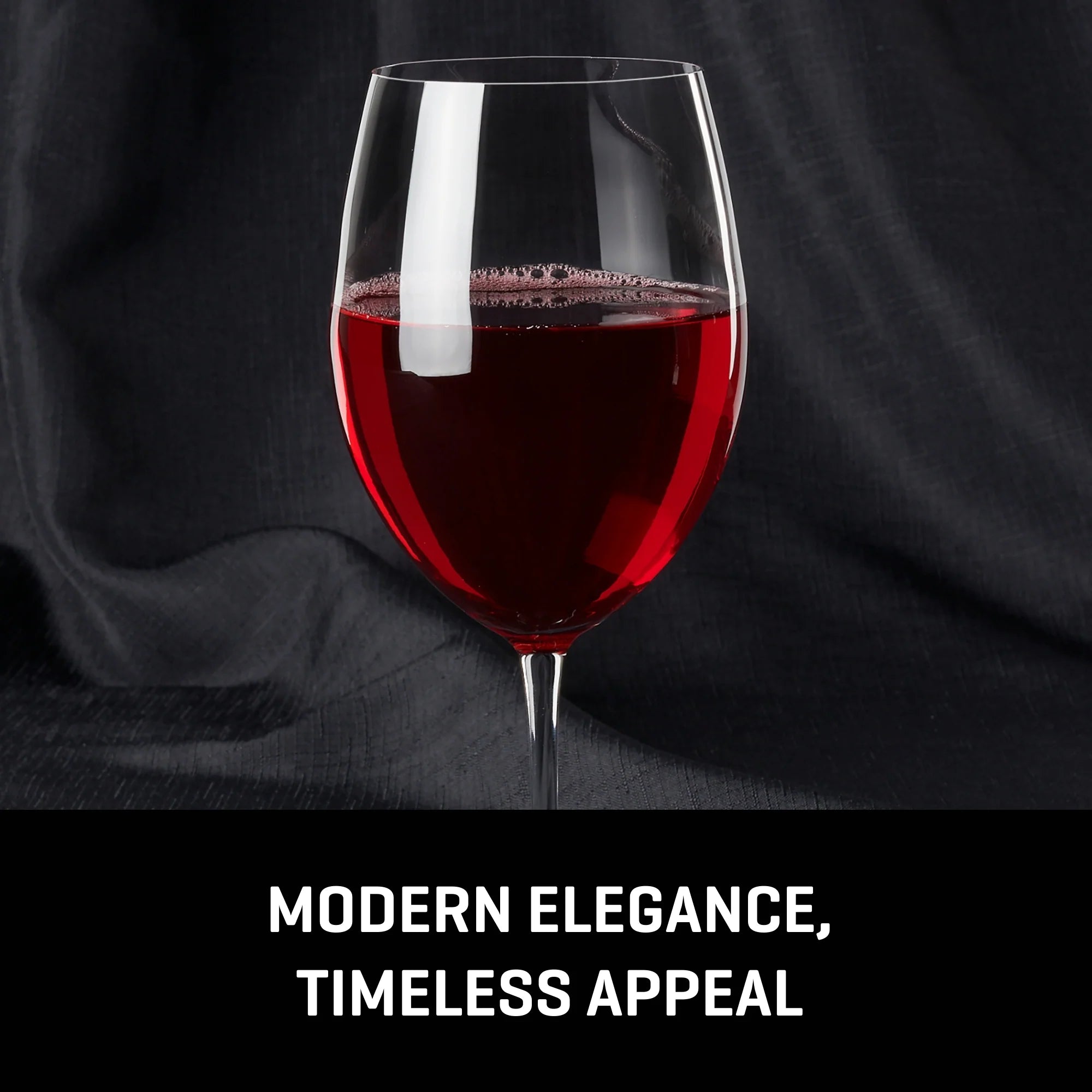 Bangkok Bliss Bordeaux Glasses (4-Pieces), 25-ounce, Dishwasher Safe, Lead-free Crystalline - Image 3