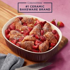 Alternative view of French Colors 2.5-quart Oval Baking Dish, Cabernet