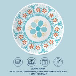 Alternative view of Global Collection Terracotta Dreams 6.75?? Appetizer Plates, 6-pack